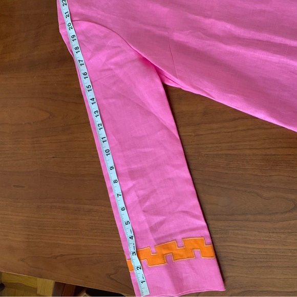 NWT Tuckernuck x Atlantic Pacific Hartman Dress Peony Pink Tangerine Small - Picture 12 of 14